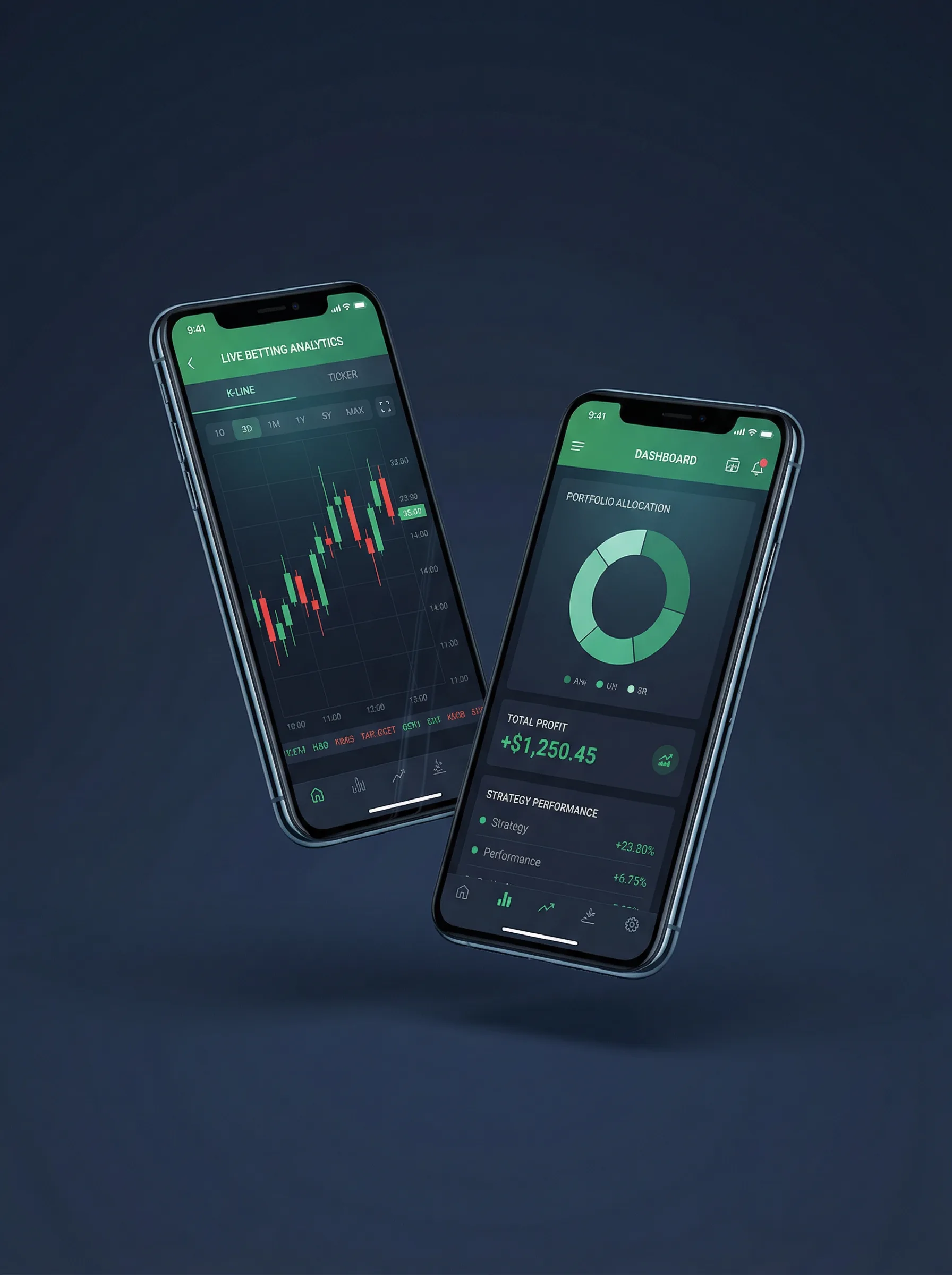 江南电竞官网 移动端APP界面展示 - 掌上交易终端